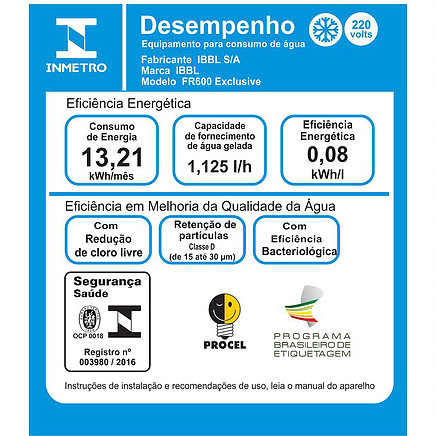 IBBL FR600 Exclusive Preto desempenho