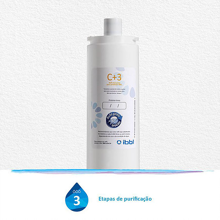 Refil IBBL C+3 Original 3 etapas de filtragem